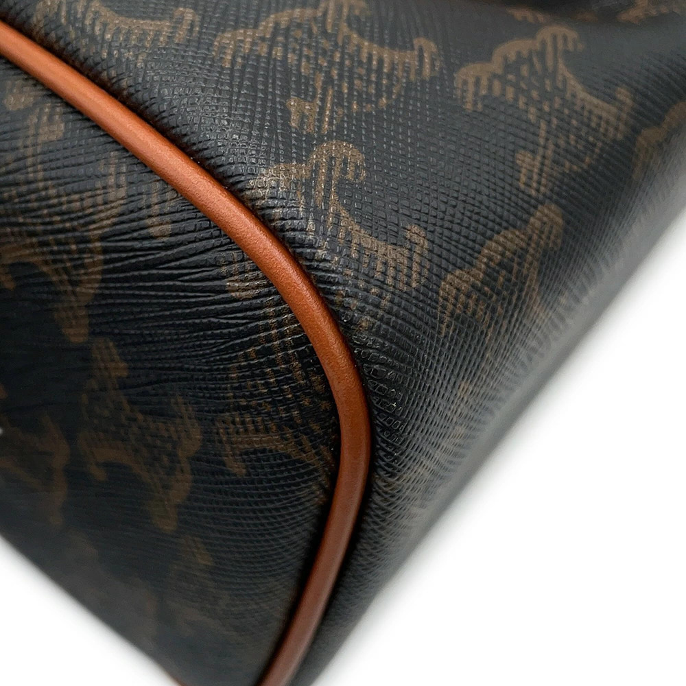 Celine Triomphe Boston Handbag Brown Bag - Picture 7 of 12